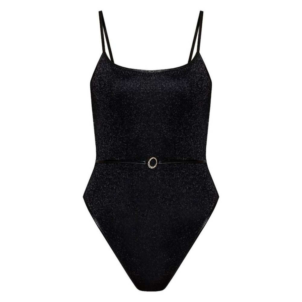 Oseree Women Lurex One-Piece Swimsuit